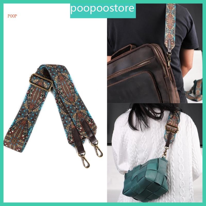 POOP Vintage Bohemian Belt Replacement DIY Lady Purse Accessories for Women Girl