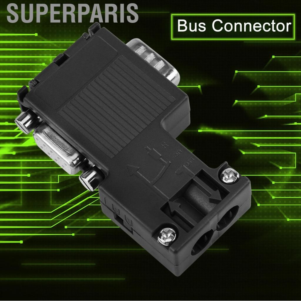 Superparis ตัวเชื่อมต่อบัส Walfront 90 °การเขียนโปรแกรมอินเตอร์เฟสอินเตอร์เฟส Profibus ที่ใช้งานร่วม