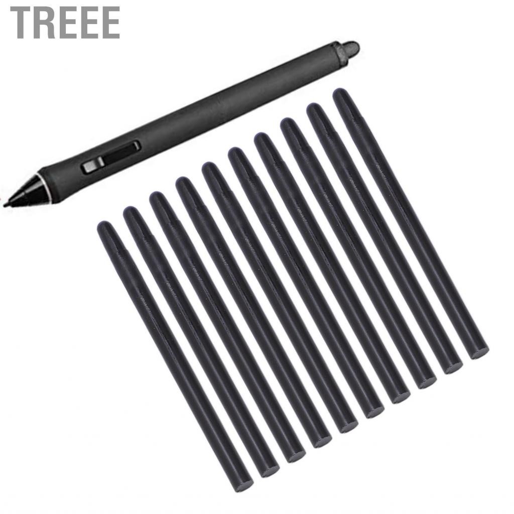 Treee Treee-th metal nibs เคล็ดลับการเปลี่ยนสำหรับ wacom bamboo intuos 10pcs ปากกามาตรฐานเข้ากันได้ 