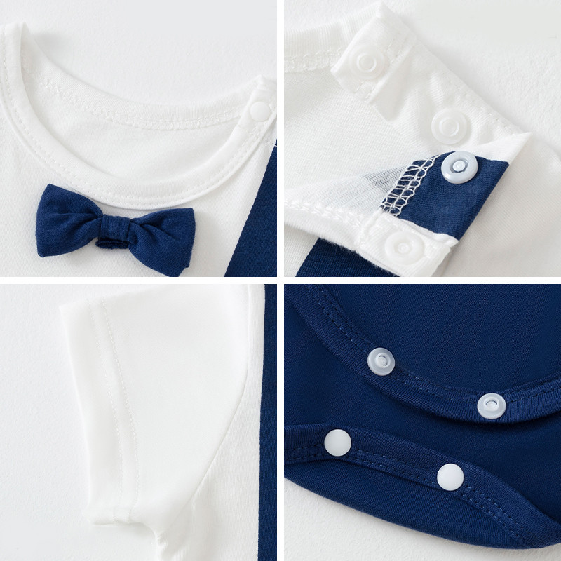 การ์ตูนเด็ก ชุด ฤดูร้อนแขนสั้นทารกแรกเกิดเสื้อผ้าเด็กทารกชุดนอนเด็กทารกผ้าฝ้าย 100% - รูปที่ 4