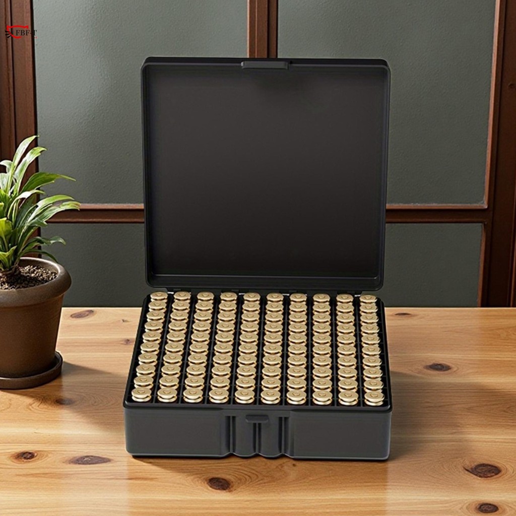 Flip-Top Multi-Compartment Storage Box Heavy Duty Parts Organizer with Dividers for Range Training & Storage ราคา ถูกที่สุด ดีลบีเคเค แกลเลอรีภาพที่ 2