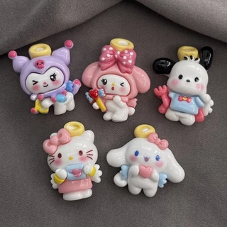เครื่องประดับเรซิ่นน่ารักสำหรับทำเอง สำหรับทำเคสโทรศัพท์และของใช้เด็ก พร้อมสต็อก 100 ชิ้น