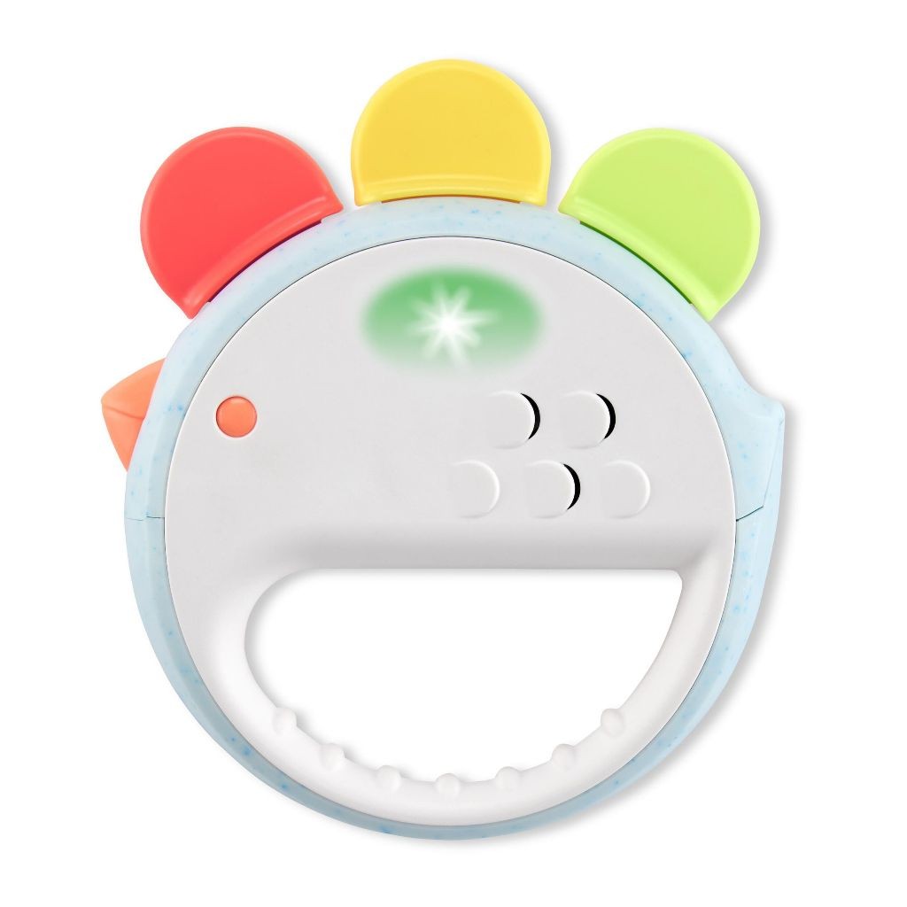 Skip Hop Feelin Clucky Musical Tambourine ของเล่นดนตรีเด็ก 3in1 มีไฟมีเสียง เสริมพัฒนาการ ราคา ถูกที่สุด ดีลบีเคเค รูปภาพหลัก