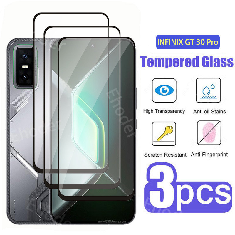 1-3 ชิ้นกระจกนิรภัยสําหรับ Infinix GT 50 Pro GT30Pro 5G 2026 ป้องกันหน้าจอสําหรับ GT50Pro GT50 GT30 30Pro X6873 ฟิล์มป้องกัน
