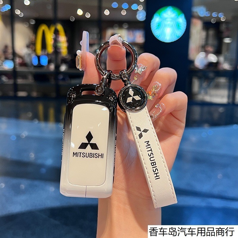 พวงกุญแจ พวงกุญแจรถ ปลอกกุญแจ Mitsubishi triton eclipse Pajero sport xforce pajero xpander cross  Tr