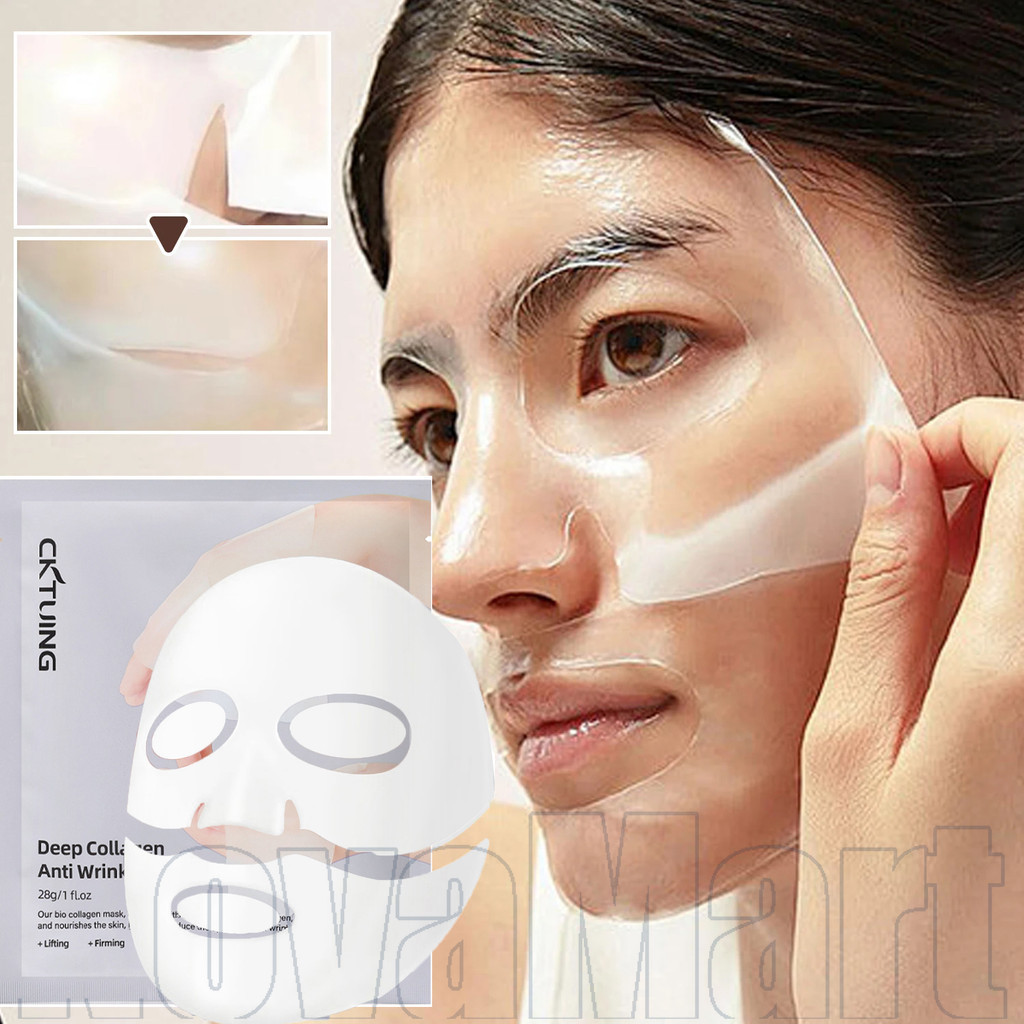 มาส์กหน้าคอลลาเจนสูตรอ่อนโยน 28g - สูตรไฮโปอัลเลอร์เจนิกพร้อมคอลลาเจนไฮโดรไลซ์และกรดไฮยาลูโรนิก, ไฮเ