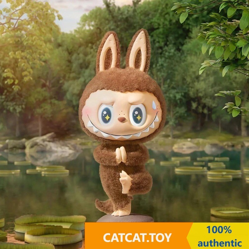 [secret] POPMART LABUBU Lazy Yoga Series Mystery Box Decorative