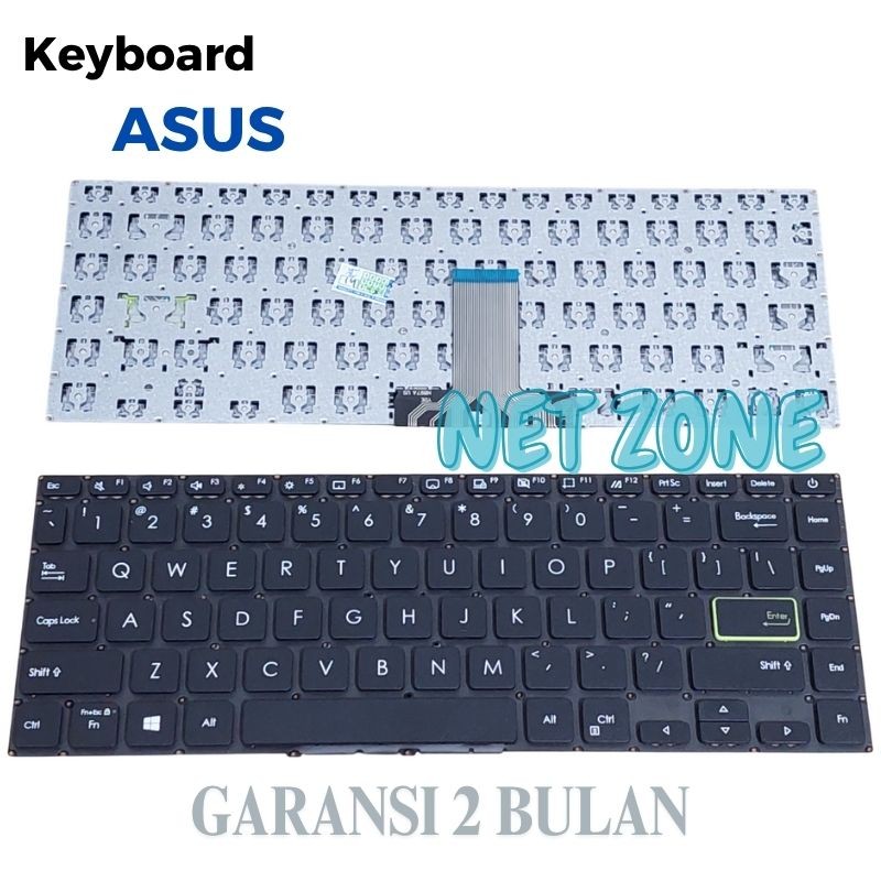 คีย์บอร์ดสําหรับ Asus E410M E410MA E410MAO E410K E410KA E410KAO -NZONE