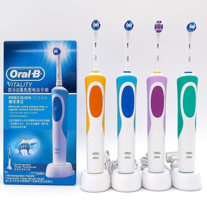 Oral B Electric Toothbrush 2D Clean Rotating Toothbrush Rechargeable Toothbrush Teeth Dual Clean wit