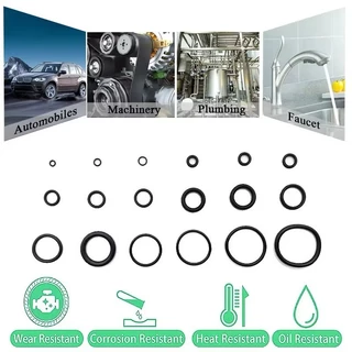 ยาง โอริง 225pcs O-Ring Assortment Kit 18 Sizes (พร้อมกล่อง) ทนทานต่อการกัดกร่อน สินค้าแนะนำ