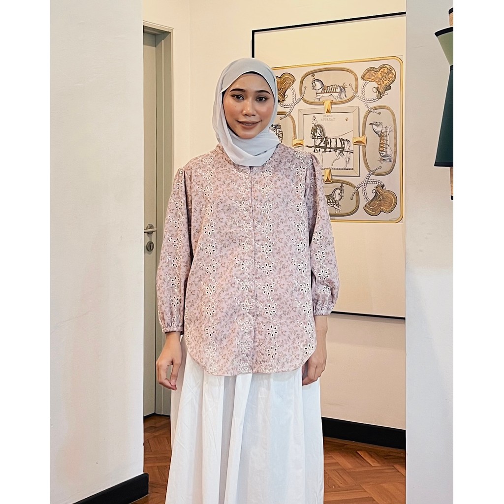 WARDAH BLAUS PETIKKITA CASUAL