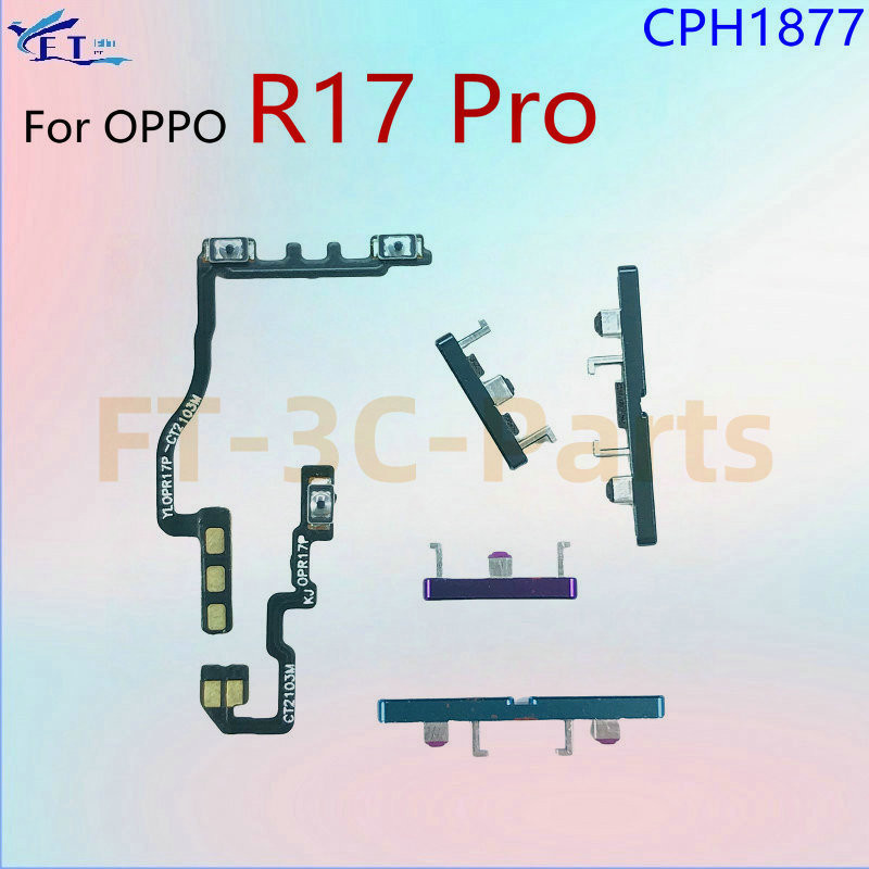 สําหรับ OPPO R17pro RX17 Pro สวิทช์เปิดปิดปุ่ม Flex สายปุ่มปรับระดับเสียง Flex Cable อะไหล่เปลี่ยน