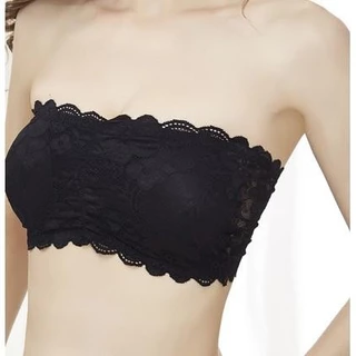 【คละสี 3 ชิ้น!!!】#164เกาะอกSweet Lace หลังตะขอ! ผ้าลูกไม้! สามารถใส่สายได้ SALE