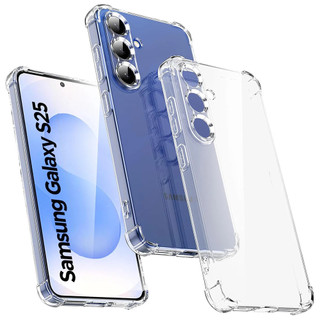 SAMSUNG เคสซิลิโคนกันกระแทกสําหรับSamsung Galaxy S26 S25 S26+ S25+ S25Edge S25FE S26Ultra Clear Ultra Thin Soft Cover S25Ultra Shell