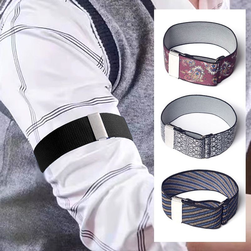 ชายเสื้อแขน Hoop Arm แหวนแขนคงที่ Anti-slip เครื่องมือชุด Cuff Drawstring กระชับ Unisex Universal