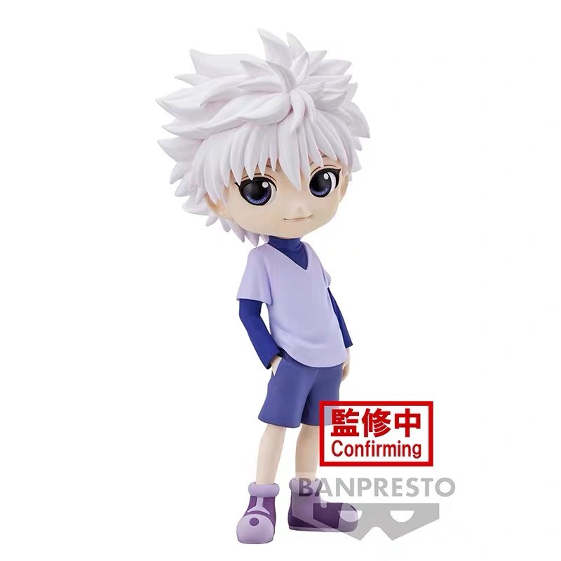 【พร้อมส่ง】hunter x hunter figure model Qposket Series Hunter x Hunter Killua Prize Figure