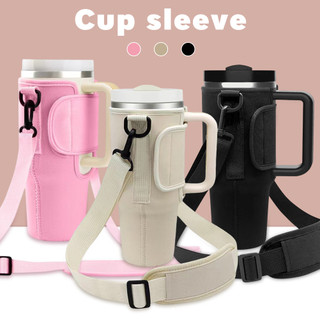 Water Bottle Carrying Bag With Adjustable Shoulder Straps Compatible With Stanley 40oz Water Bottle