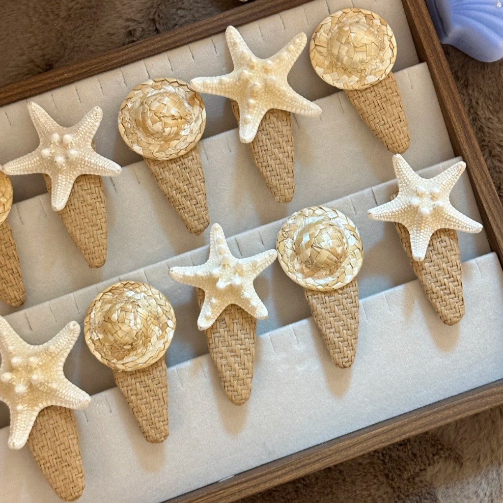 BlingTrinket🌸กิ๊บติดผมปลาดาว🌸เครื่องประดับผมสไตล์เกาหลี y2k สีสันสดใสกิ๊บติดผม ตกแต่งผมแฟชั่นสําหรับผู้หญิง - รูปที่ 2