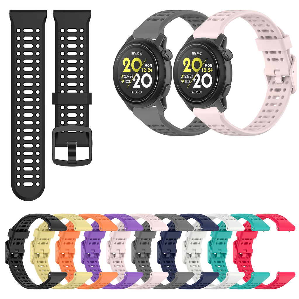 Sport Replacement Band สําหรับ COROS PACE 2 3 4 Pro APEX 2 Pro 4 42 มม.46 มม.VERTIX สายซิลิโคนผู้ชายผู้หญิง