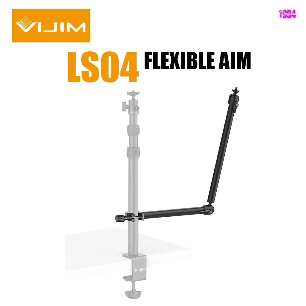 Vijim LS04 อุปกรณ์เสริมแขนจับอเนกประสงค์  สามารถนำมาใช้งานถ่ายทอดสดแบบมืออาชี.