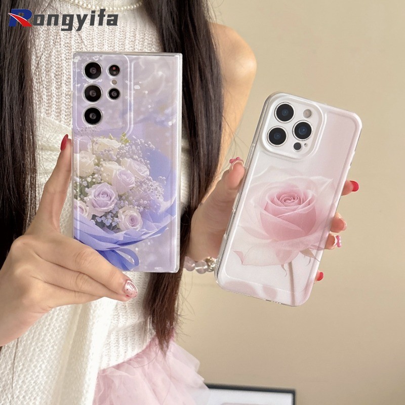 Rose รูปแบบสําหรับ Huawei Nova 13 12 12i 11 11i 10 9 8 8i 7 6 5 5i Pro SE 4 3 3i 2S Y91 Y90 Y72 Y70 