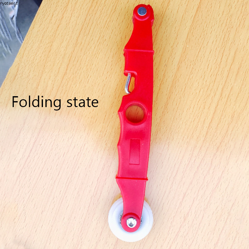 🌷COD🌷ลูกกลิ้งมุ้งลวด เครื่องมือลูกกลิ้ง สําหรับซ่อมแซมหน้าจอประตู Screen Rolling Tool สำหรับติดตั้งหน้าต่างและหน้าจอประตู - รูปที่ 4