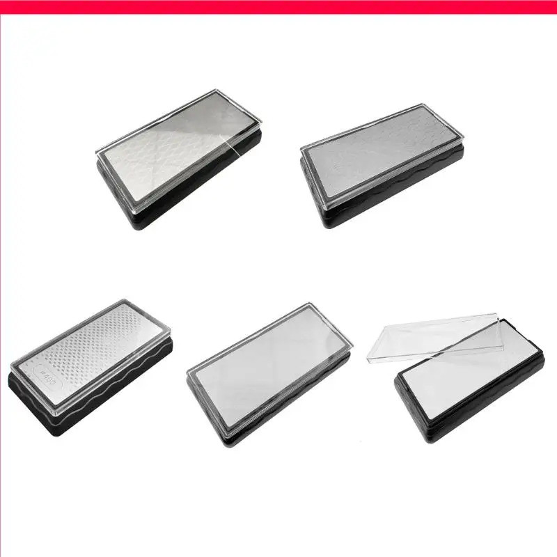 R0JD Double Sided Knife Sharpening Stone Coarse and Fine Grits Knife Sharpening Tool