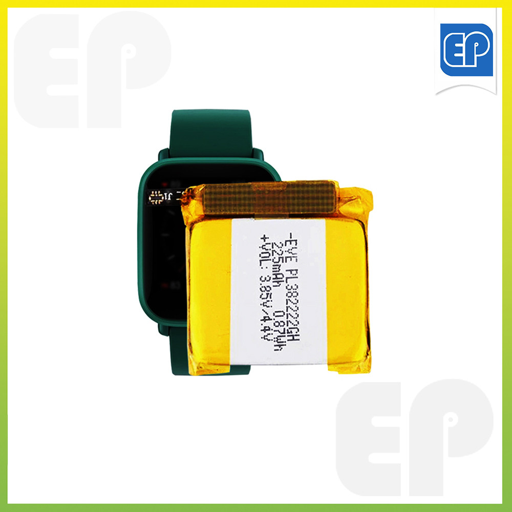 ใหม่ PL382222GH เปลี่ยนแบตเตอรี่สําหรับ Huami Amazfit EVE Pop A2009 / Pop Pro A2019 Amazfit Bip U Amazfit Bip U Pro สมาร์ทวอท์ช 225mAh