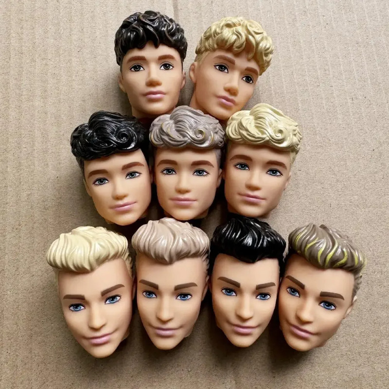 1/6 ชายตุ๊กตาหัว Prince Ken หัว Solid Boy สําหรับ 30 ซม.เด็ก DIY ของเล่นของขวัญวันเกิด