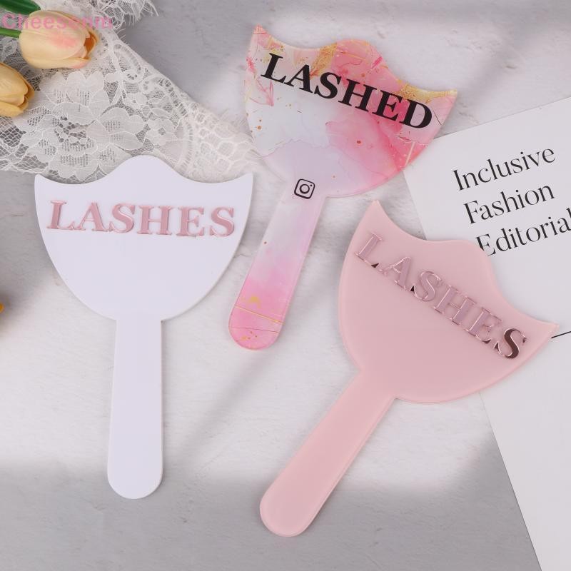 Cheenm Lash Artist Social Media Face Prop Personal Beauty Label Lash Sign Salon Eyelash ตกแต่ง Photo Prop TH