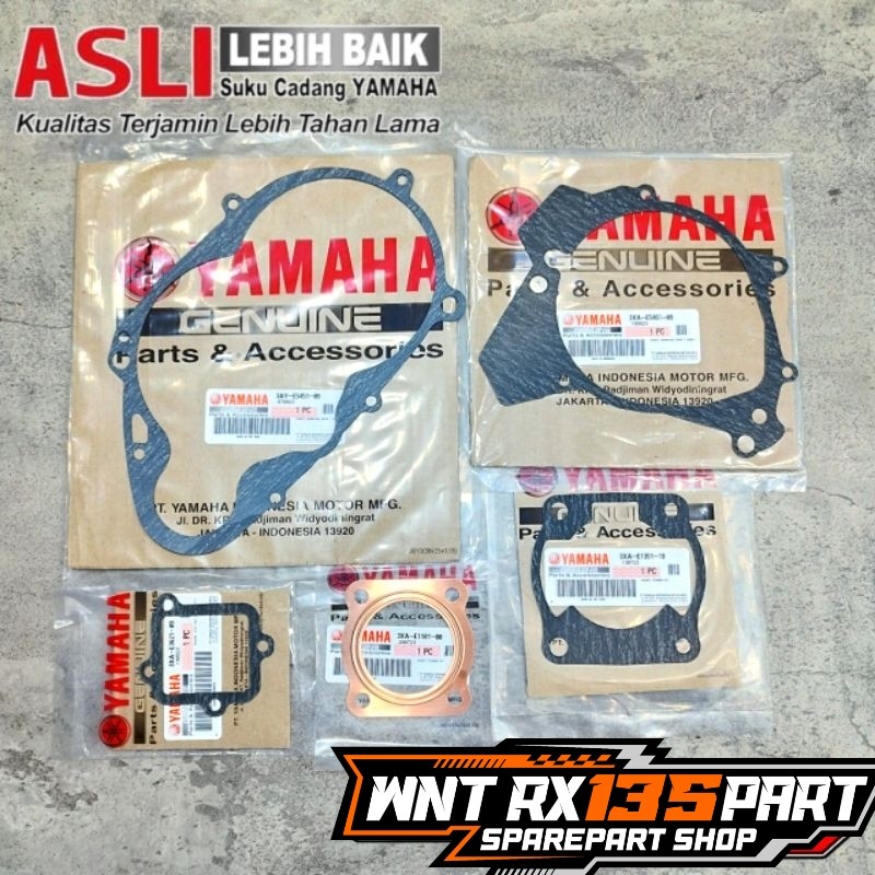 MESIN PAKING GASKET PERPAK ENGINE SET 5PCS F1ZR FIZR ORIGINAL YAMAHA ของแท้ PART