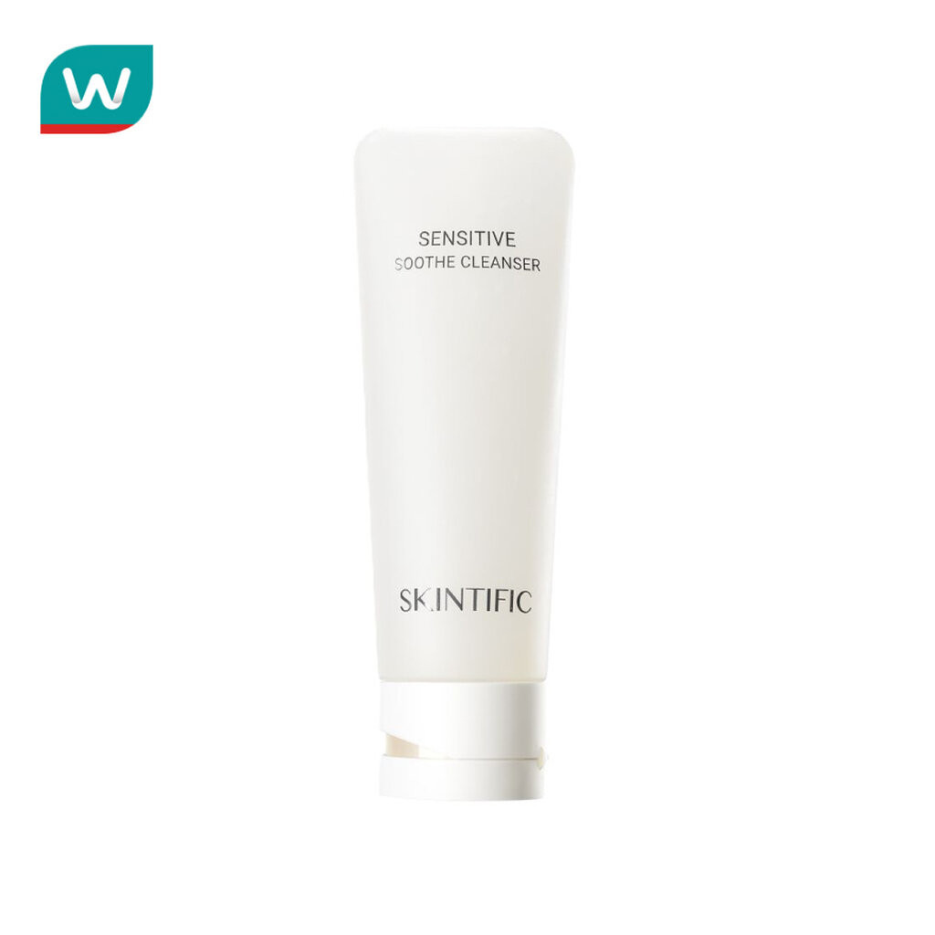 Skintific สคินทิฟฟิค เซนซิทีฟ ซูธ คลีนเซอร์ 120 มล. เจลล้างหน้าสำหรับผิวบอบบางแล