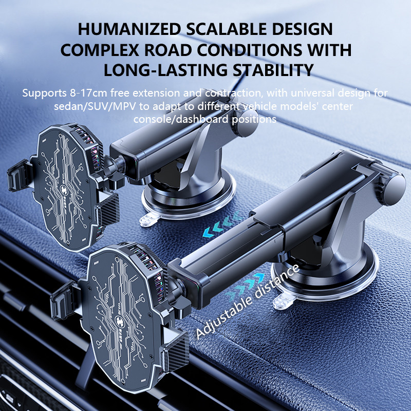 XT-XINTE เครื่องทําความเย็นเซมิคอนดักเตอร์แบบพับได้อเนกประสงค์ Car Cooling Bracket สําหรับรถยนต์ที่ว