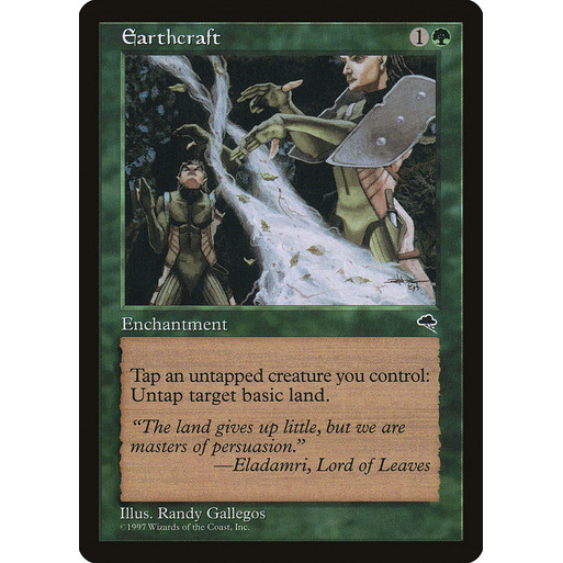 การ์ด EDH PlayTest - Earthcraft (สีเขียว)