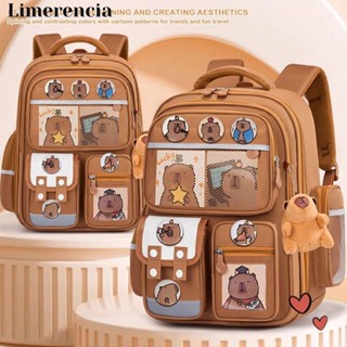 IFFINE กระเป๋านักเรียน,พร้อมป้ายการ์ดตุ๊กตาความจุขนาดใหญ่ Ca…