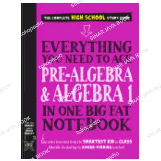 ทุกอย่างคุณ Need to Ace Pre-Algebra และ Algebra