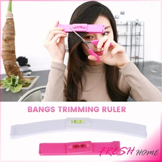 Fresh เครื่องมือตัดผม DIY ไม้บรรทัดวัดระดับผมหน้าม้า ตัดผมหน้าม้า haircut tool