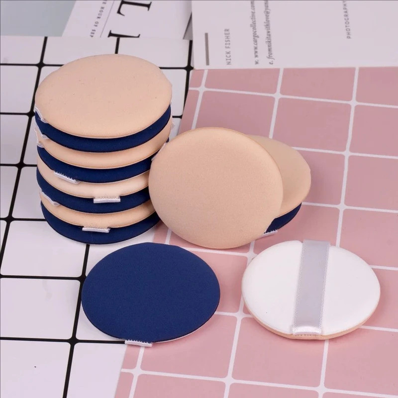 MJ MINI round Air Cushion พัฟฟองน้ำรองพื้นน้ำหนักเบา dual use