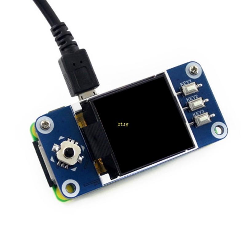 Btsg สําหรับบอร์ดขยาย 1 หน้าจอ Pi LCD ST7735S คอนโทรลเลอร์