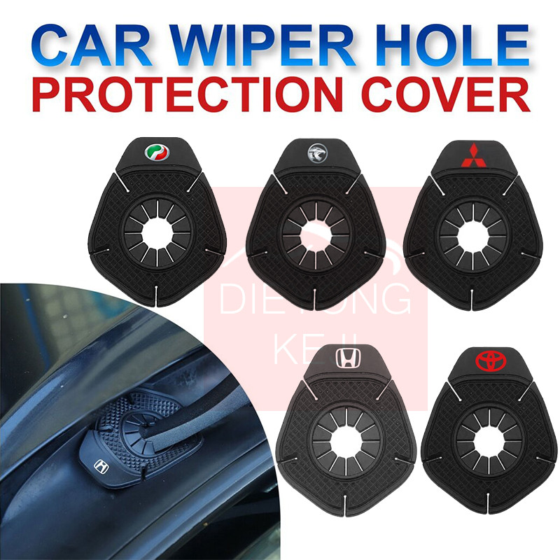 [คลังสินค้าพร้อม] 1PC Universal Car Wiper ฝาครอบป้องกันอุปกรณ์เสริมภายนอกรถยนต์สําหรับ Perodua Proton Honda Toyota Nissan