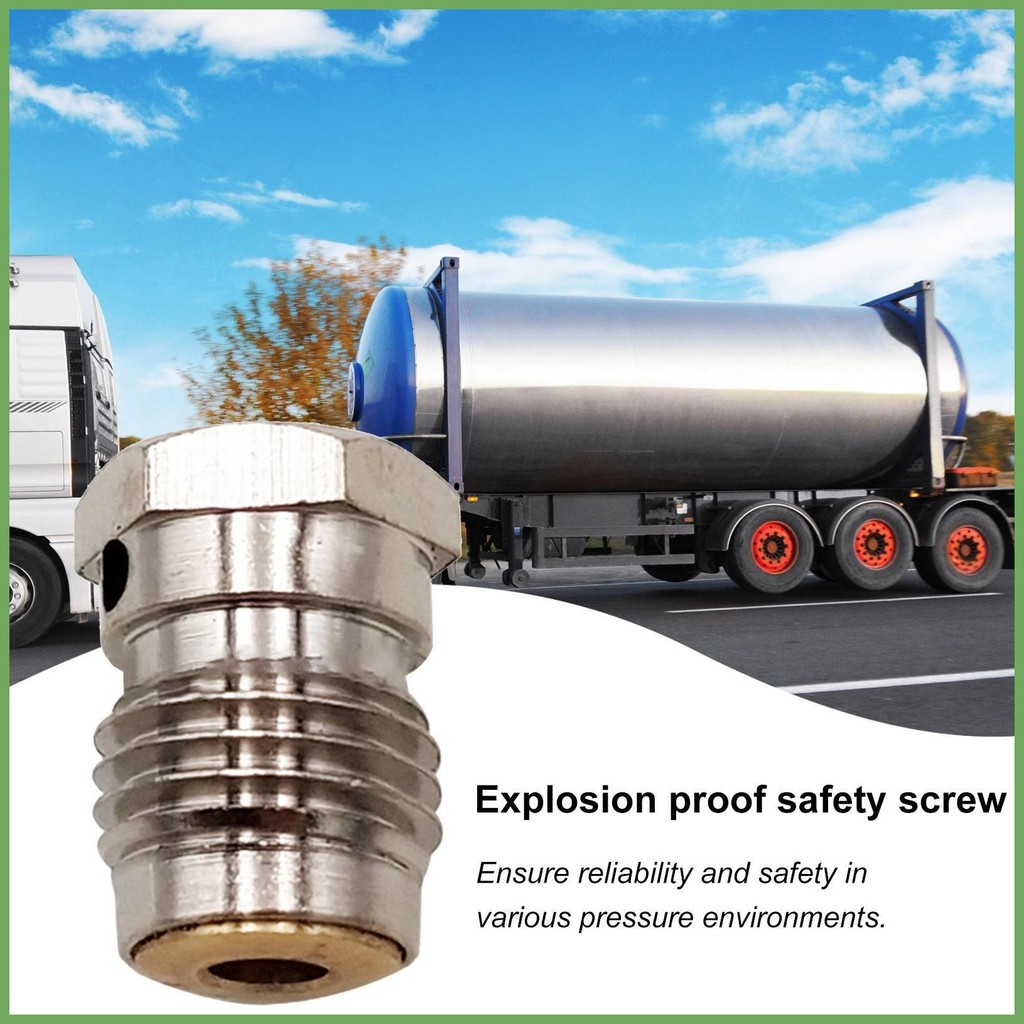 Burst Disk สําหรับ Paintball ทองเหลือง Paintball Compressed Air Tank Regulator Burst Disks High Stre