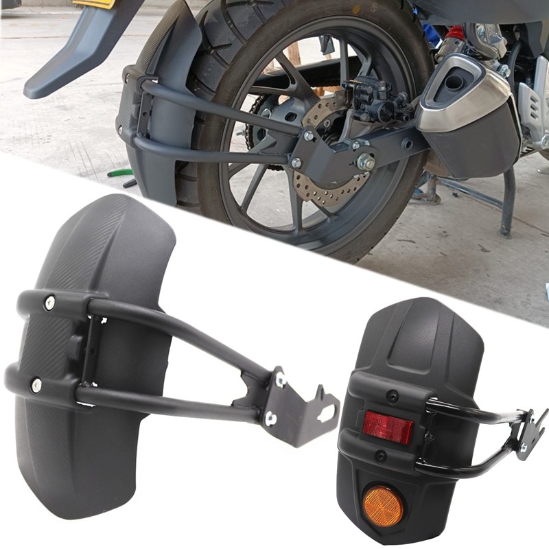 สําหรับ Honda CB650F CB650R CB500X CB500F CB400X CB400F รถจักรยานยนต์ Fender ฝาครอบด้านหลังยาง Hugge