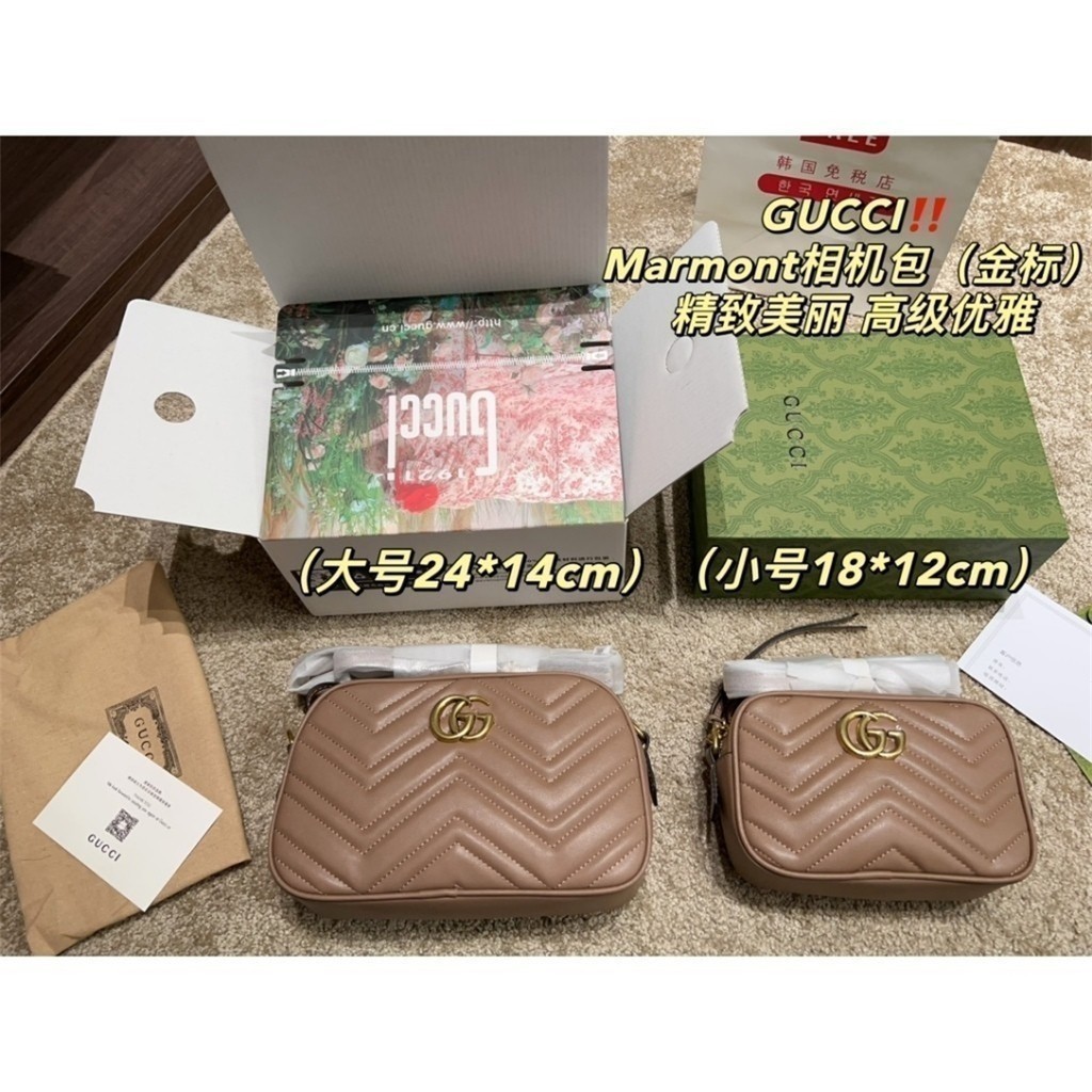สินค้าขายดี❤ Gu[unk]ci Marmont机包 840