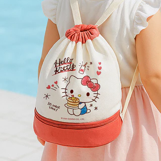 Sanrio พร้อมส่ง กระเป๋าว่ายน้ำเด็ก กระเป๋าใส่ชุดว่ายน้ำ กระเป๋าใส่ชุดว่ายน้ำเด็ก แยกส่วนเปียกและแห้ง กัน pvc