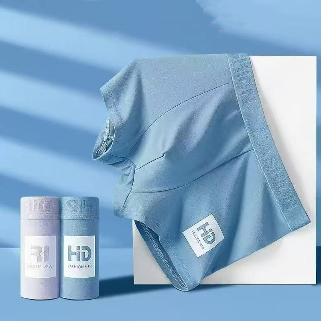 #180 พร้อมส่ง กางเกงในผู้ชายขาสั้น Boxer ผ้านิ่มลื่น บางเบา สวมใส่สบาย ระบายอากาศ มีไซส์ใหญ่ L-4XL #3209