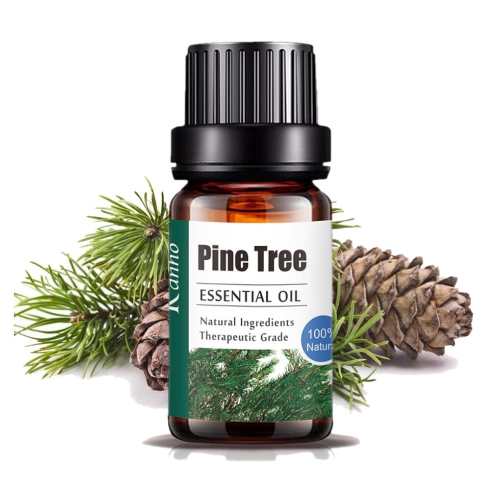 Aliztar 100% Pure Pine Tree Essential Oil ขนาด 10 มิล. น้ำมันหอมระเหยสนแท้ สำหรับอโรมาเทอราพี เตาอโรมา เครื่องพ่นไอน้...
