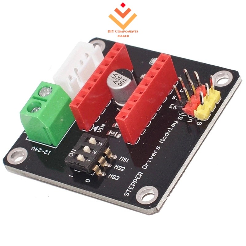 42 Stepper Motor Driver Expansion Board DRV8825 A4988 3D ชิ้นส่วนเครื่องพิมพ์ควบคุม Shield โมดูลสําหรับ Arduino