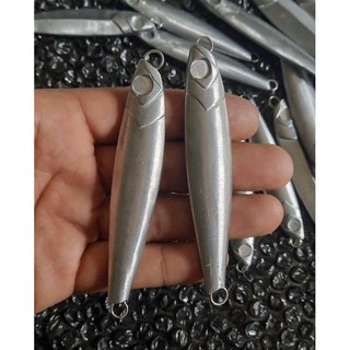 Blank Metal Jig Para Slim 40Gram 60Gram 80Gram