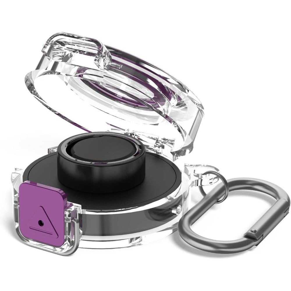 ฝาครอบเคสพลาสติกล็อคที่ปลอดภัยสําหรับเครื่องชาร์จ Oura Ring Gen 3,เคสป้องกันแบบพกพาสําหรับเครื่องชาร