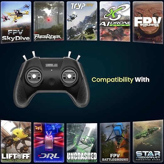 STARTRC S8 RC Flight Simulator Controller-8 Channel FPV Drone Game รีโมทคอนโทรล